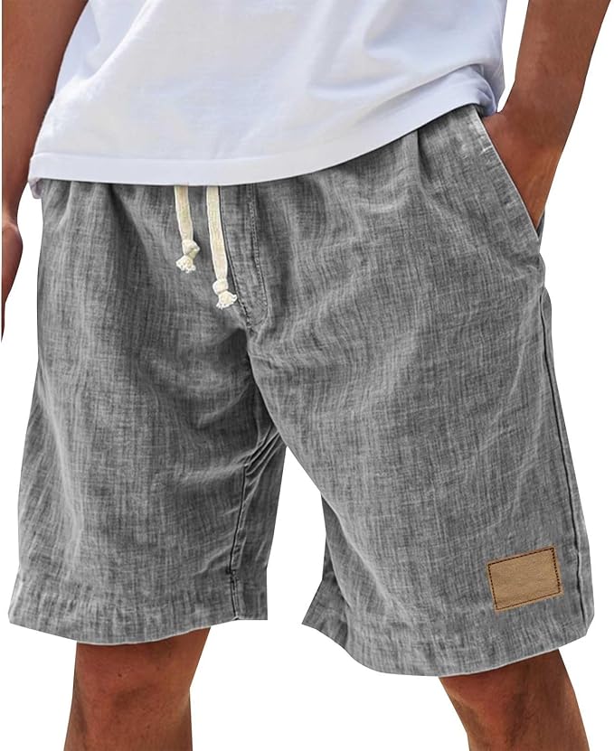 Caspian Casual Summer Shorts in gray