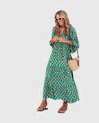 Marguerite Boho Maxi Dress