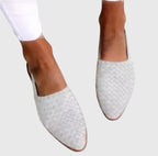 Solenne Orthopedic Sandals White