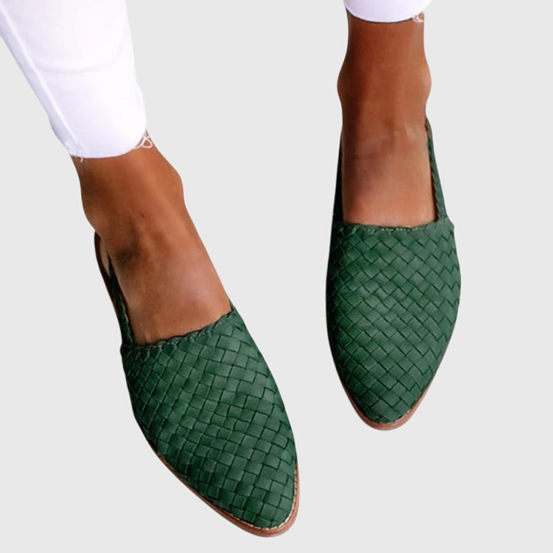 Solenne Orthopedic Sandals Green