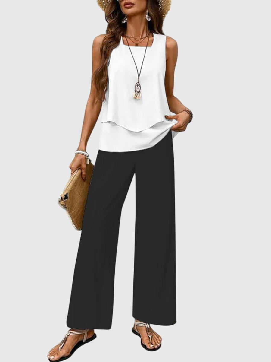 Marisol | Elegant 2-Piece Summer Set