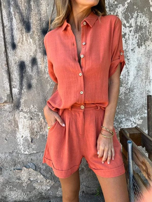 Solène Set - Orange