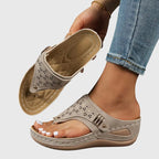 Comfort Step Orthopedic Sandals - Khaki