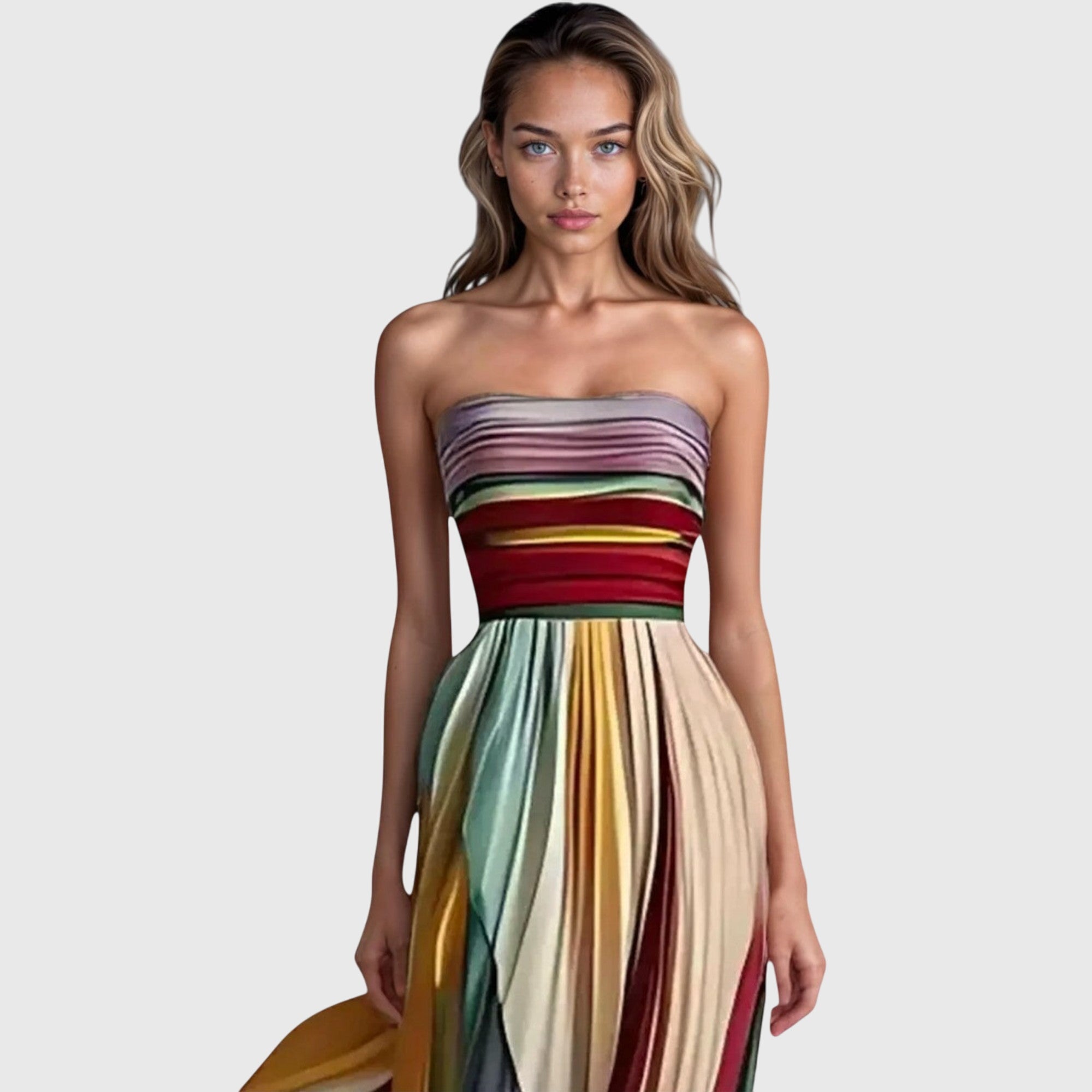 Isadora Premium Long Dress detail