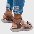 Solene Cushioned Sandals detail