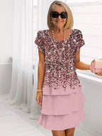 Primrose | Ruffled Floral Pleated Dress