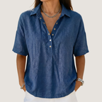 Linnea Casual Button-Up Collar Shirt