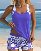 Coraline | Two-Piece Floral Swimsuit