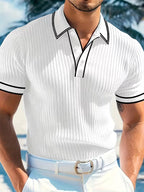 Polo shirt in white