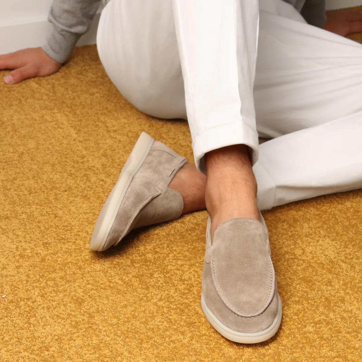 Portofino | Men's Suede Yacht Loafers