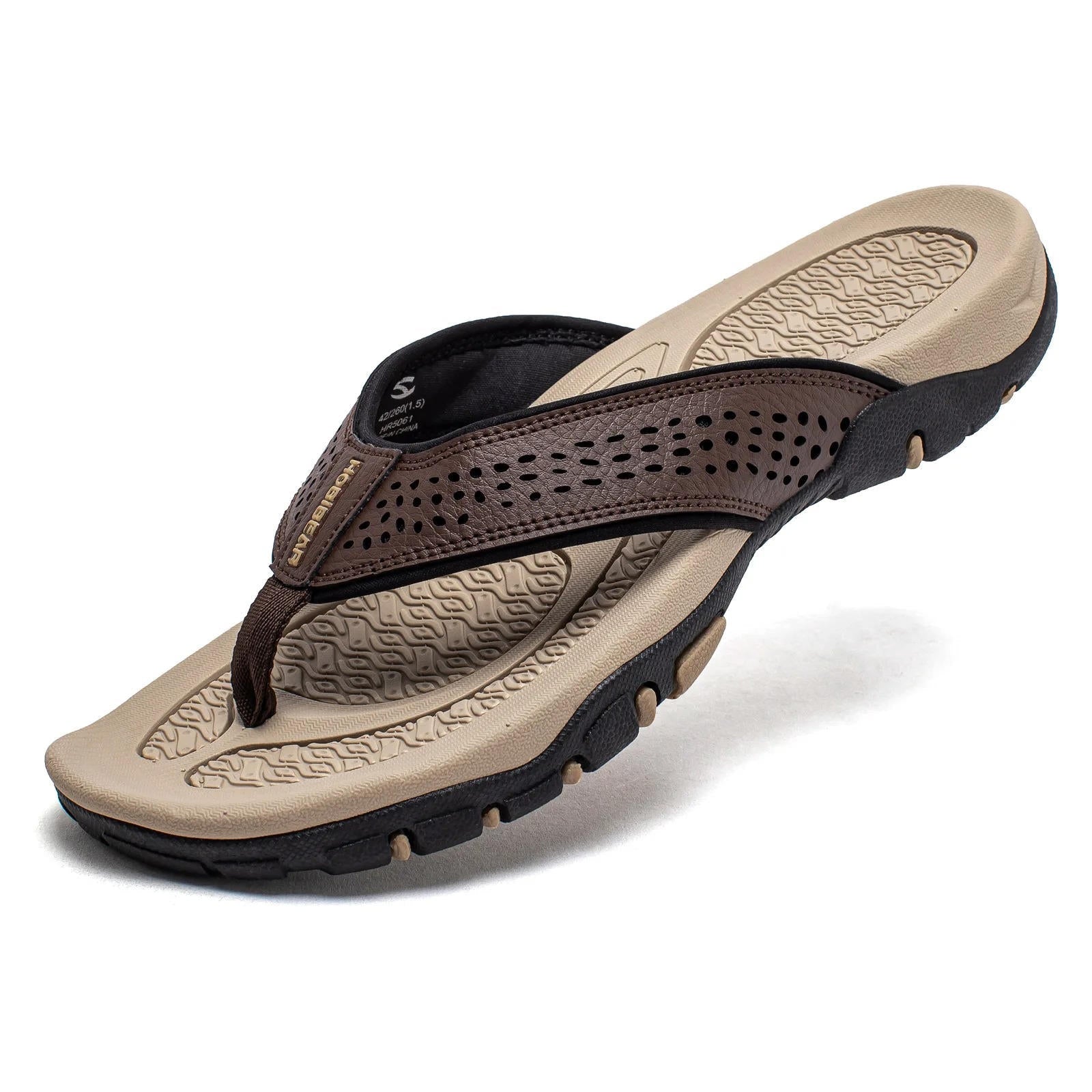 Coastride | Men's Athletic Arch-Support Flip Flops
