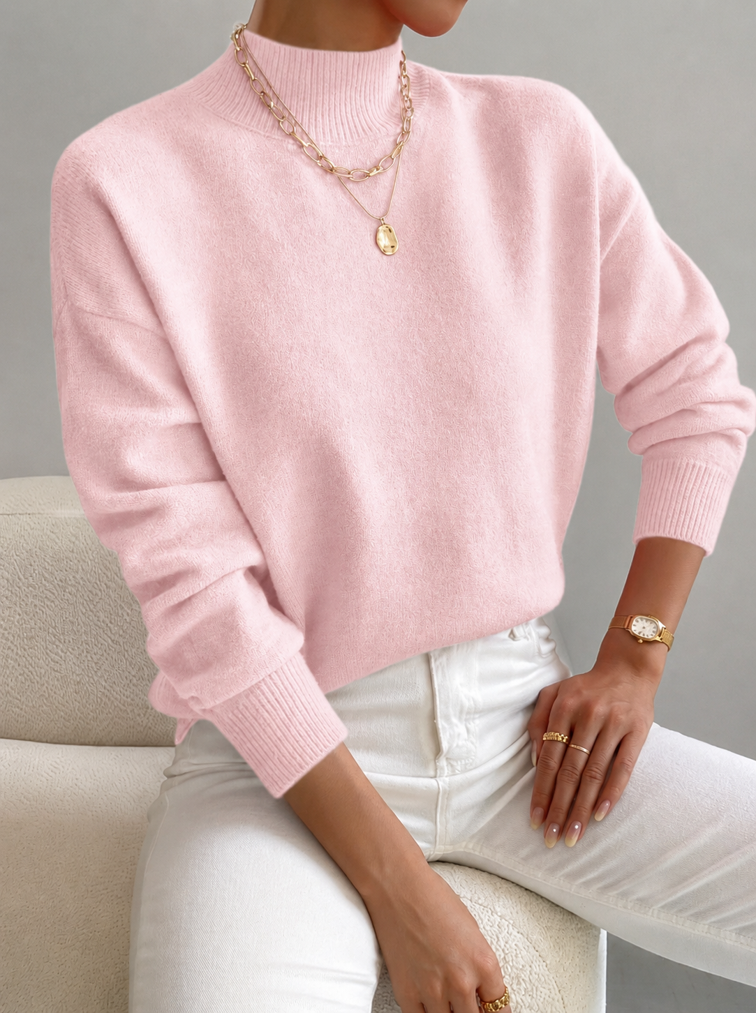 Elowen | Elegant Turtleneck Sweater