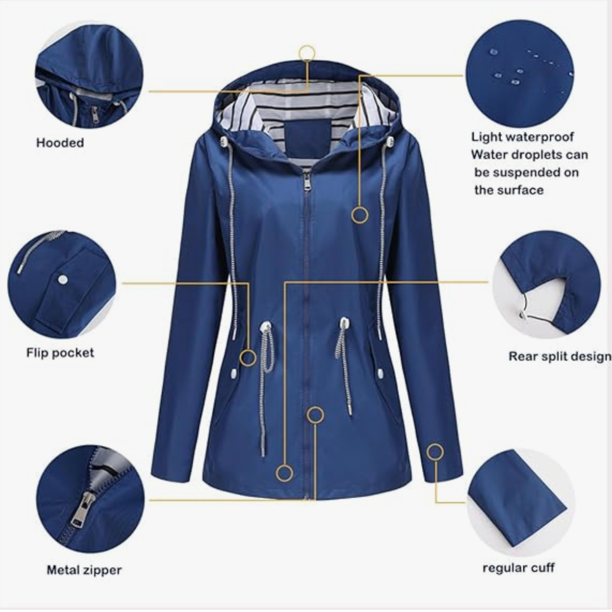 Solveig | Hooded Waterproof Jacket
