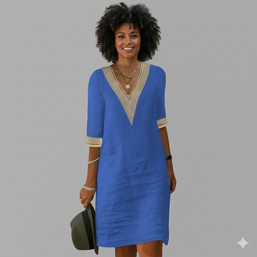 Women’s Stylish Linen Summer Dress