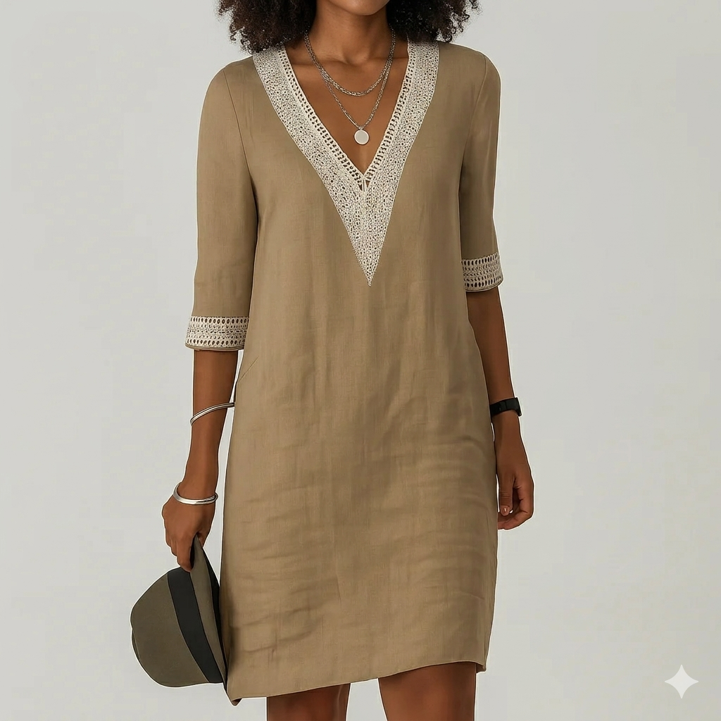 Women’s Stylish Linen Summer Dress
