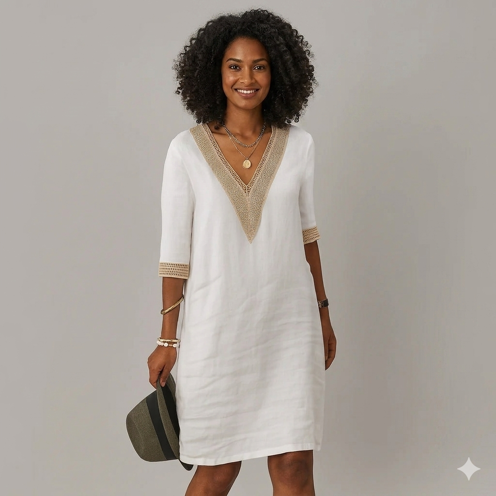 Women’s Stylish Linen Summer Dress