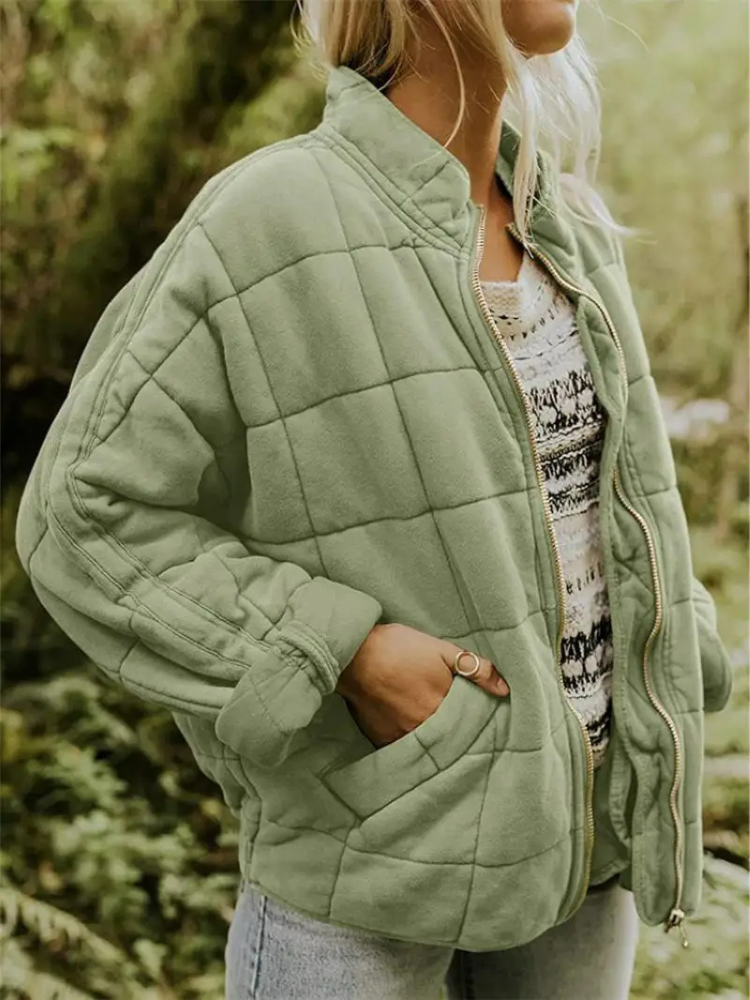 Women's Oversized Bomber Jacket