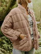 Women's Oversized Bomber Jacket