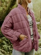 Women's Oversized Bomber Jacket
