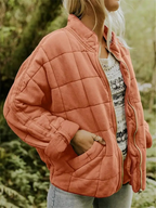 Women's Oversized Bomber Jacket