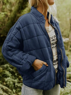 Women's Oversized Bomber Jacket