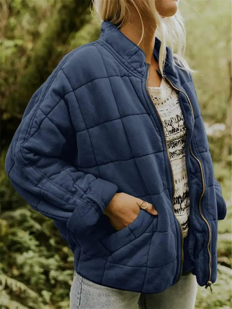 Women's Oversized Bomber Jacket