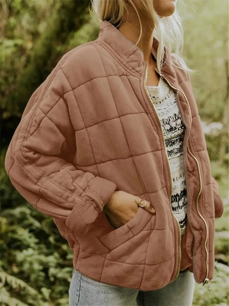 Women's Oversized Bomber Jacket