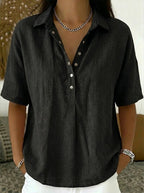 Linnea shirt in Black