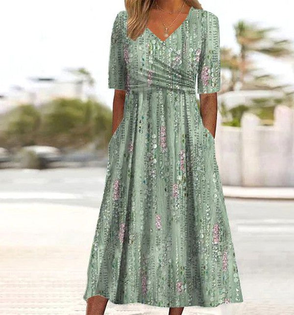 Wren | Floral A-Line Summer Dress