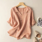 Adeline blouse Peach