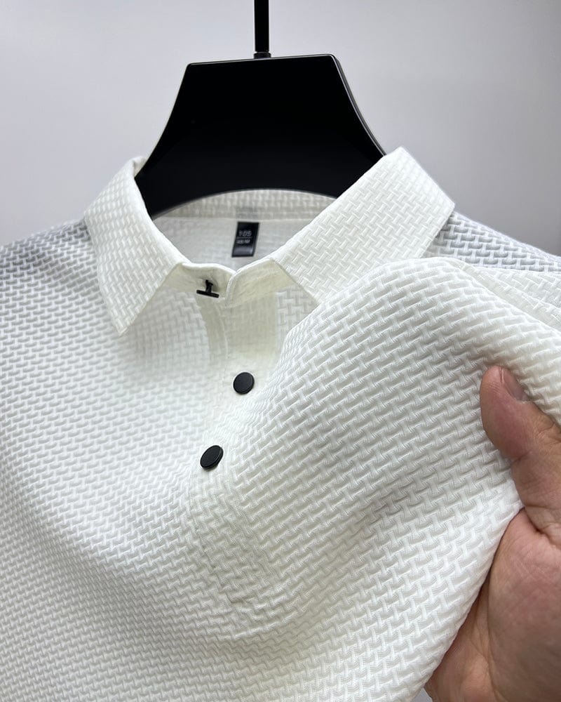 Polo shirt in white