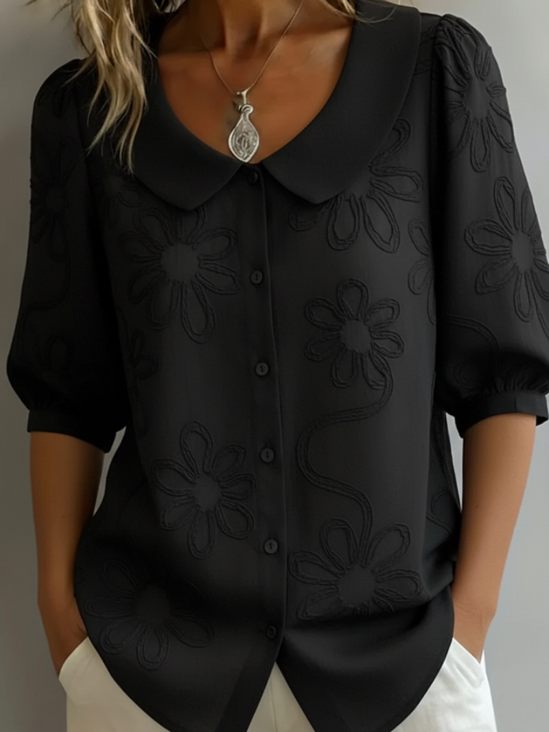 Blouse in black