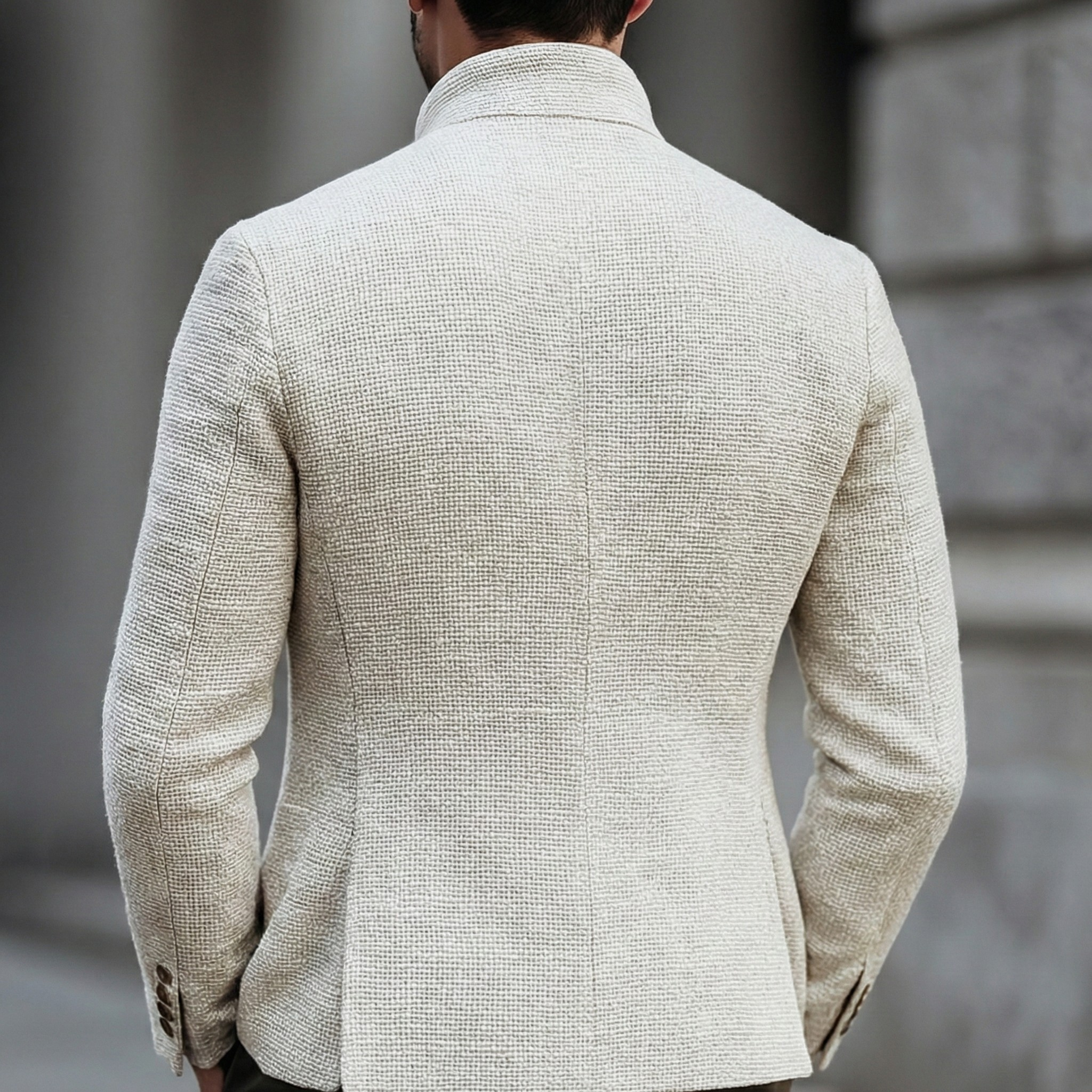 Cardigan styling view