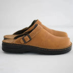 Slip-on shoes in khaki