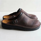 Slip-on shoes in brown