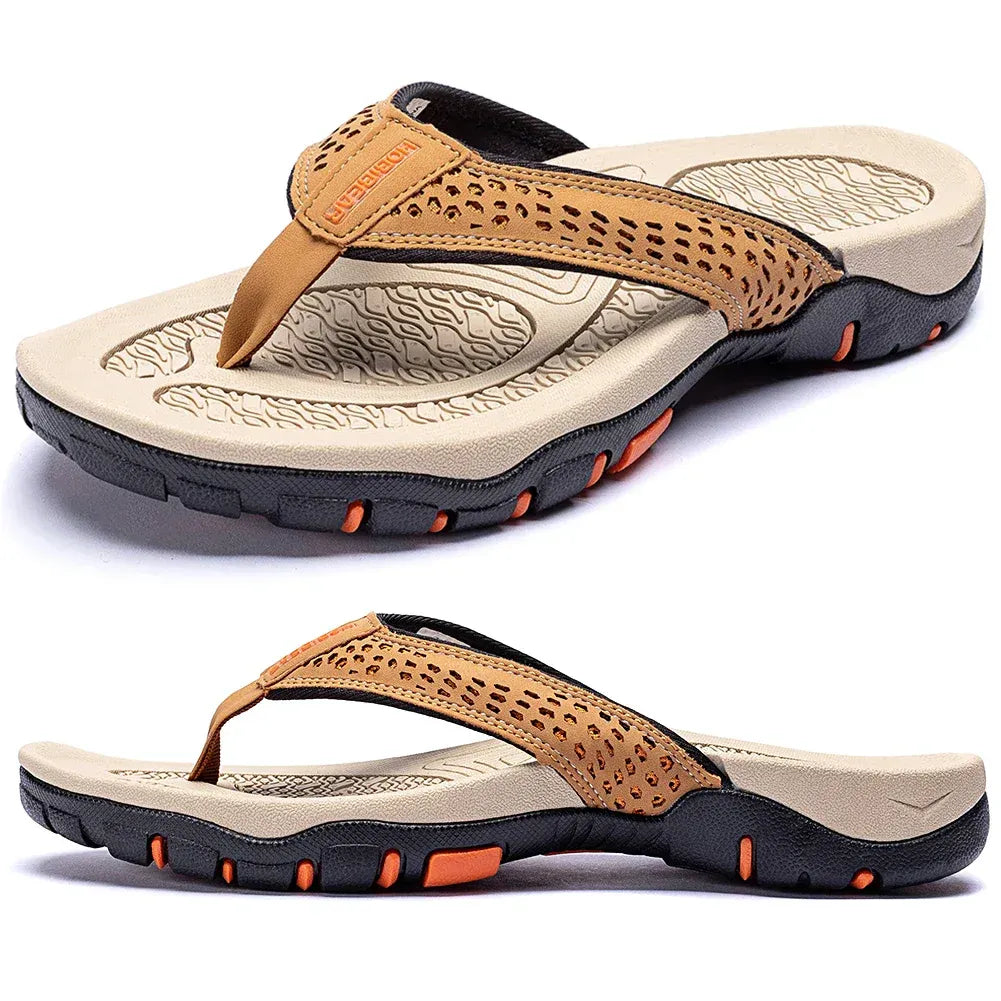 Coastride | Men's Athletic Arch-Support Flip Flops