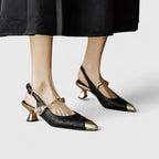 Aurelia Orthopedic Heels - Black