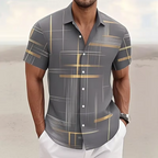 Plaid Shirt Dark Gray