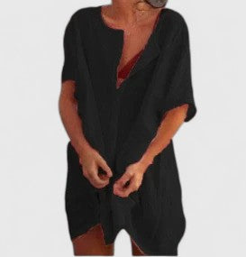 Marisol Tunic Dress Black