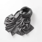 Cashmere Scarf Dark Gray