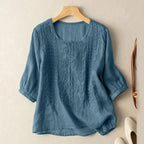 Delphine Blouse - Blue