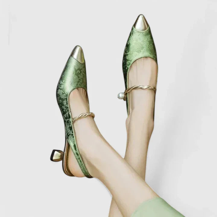 Aurelia Orthopedic Heels detail