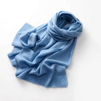 Cashmere Scarf Sky Blue