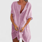 Marisol Tunic Dress Light Purple