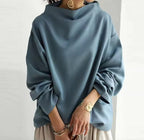 Solene Sophisticated Top Blue