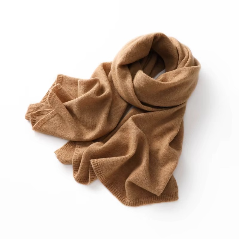 Cashmere Scarf Golden Camel