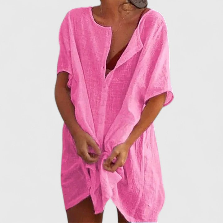 Marisol Tunic Dress Pink