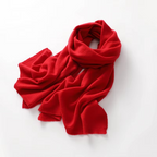 Cashmere Scarf Red