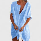 Marisol Tunic Dress Blue