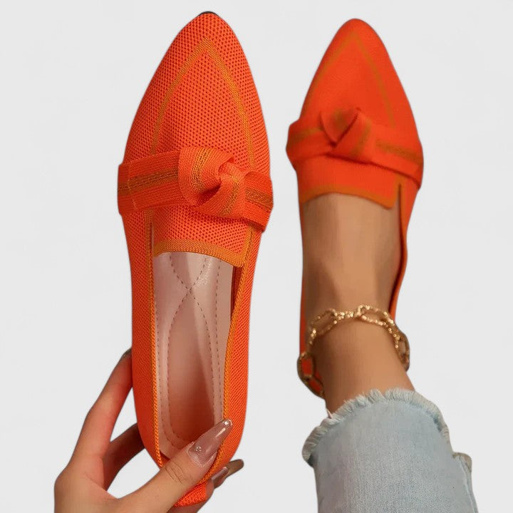 Maricela Orthopedic Loafers Orange